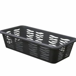 Koszyk plastikowy uniwersalny Branq Zebra 19,7 x 10 x 5 cm antracytowy