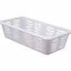 Koszyk plastikowy uniwersalny Branq Zebra 19,7 x 10 x 5 cm biały