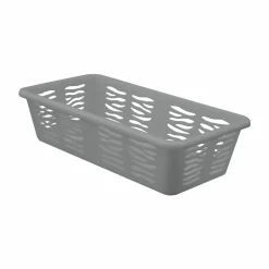Koszyk plastikowy uniwersalny Branq Zebra 19,7 x 10 x 5 cm szary