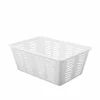Koszyk plastikowy uniwersalny Branq Zebra 36,4 x 25,4 x 14,5 cm biały