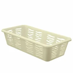 Koszyk plastikowy uniwersalny Branq Zebra 19,7 x 10 x 5 cm kremowy