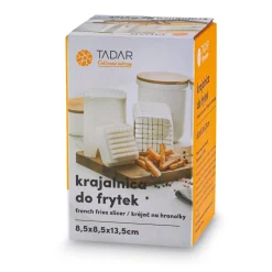 Krajalnica do frytek z nierdzewnymi ostrzami Tadar 8,5 x 8,5 x 13,5 cm