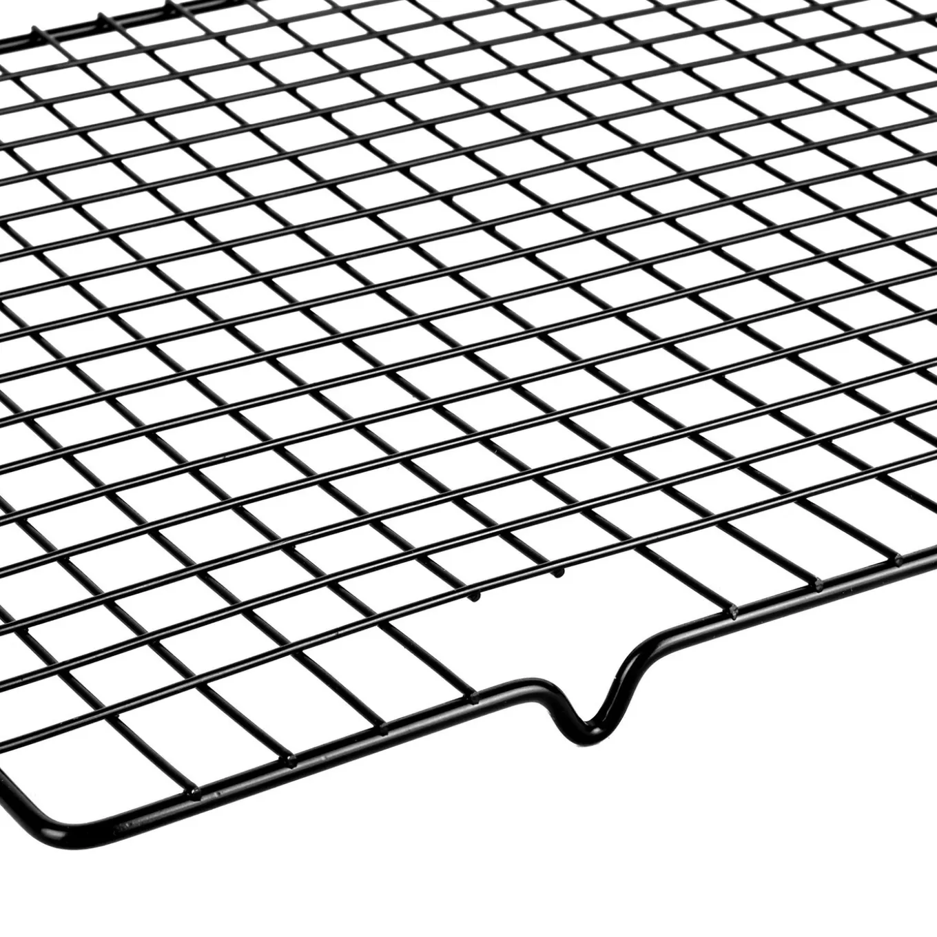 Kratka do studzenia ciasta Tadar 40 x 25 x 1,5 cm czarna