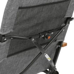 Krzesło ogrodowe turystyczne z torbą Tadar Outdoor 3 pozycje 59 x 67 x 100 cm