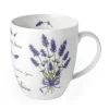 Kubek do kawy i herbaty porcelanowy Lubiana Filip Lawenda 380 ml