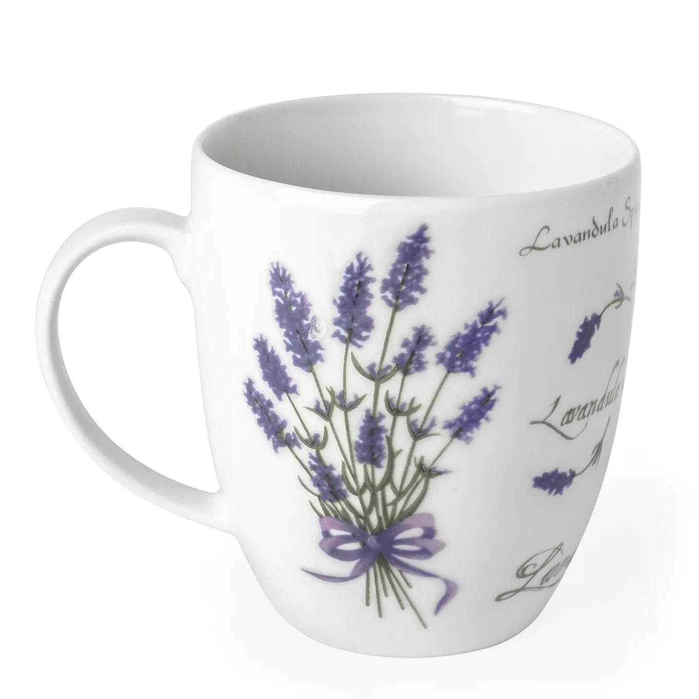 Kubek do kawy i herbaty porcelanowy Lubiana Filip Lawenda 380 ml