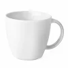 Kubek do kawy i herbaty porcelanowy Lubiana Victoria 350 ml biały