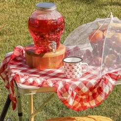 Kubek emaliowany retro Tadar Wiśnie 500 ml
