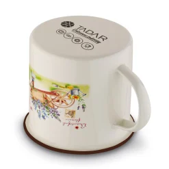 Kubek emaliowany retro Tadar Garden 500 ml