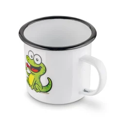 Kubek emaliowany retro Tadar Gekon 500 ml