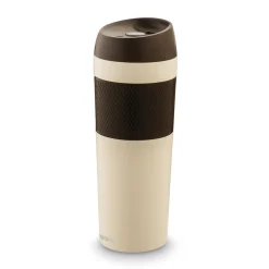 Kubek termiczny Konighoffer Nevis 450 ml kremowy