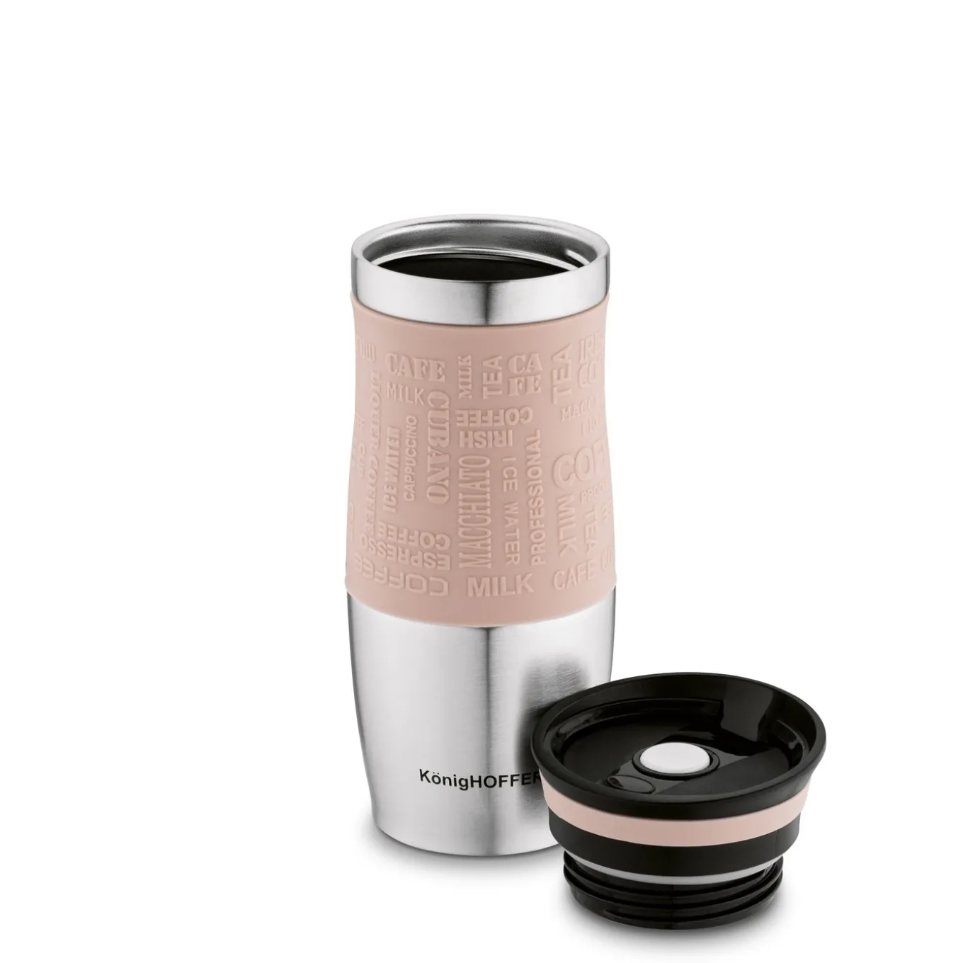 Kubek termiczny Konighoffer Loara 400 ml cappuccino