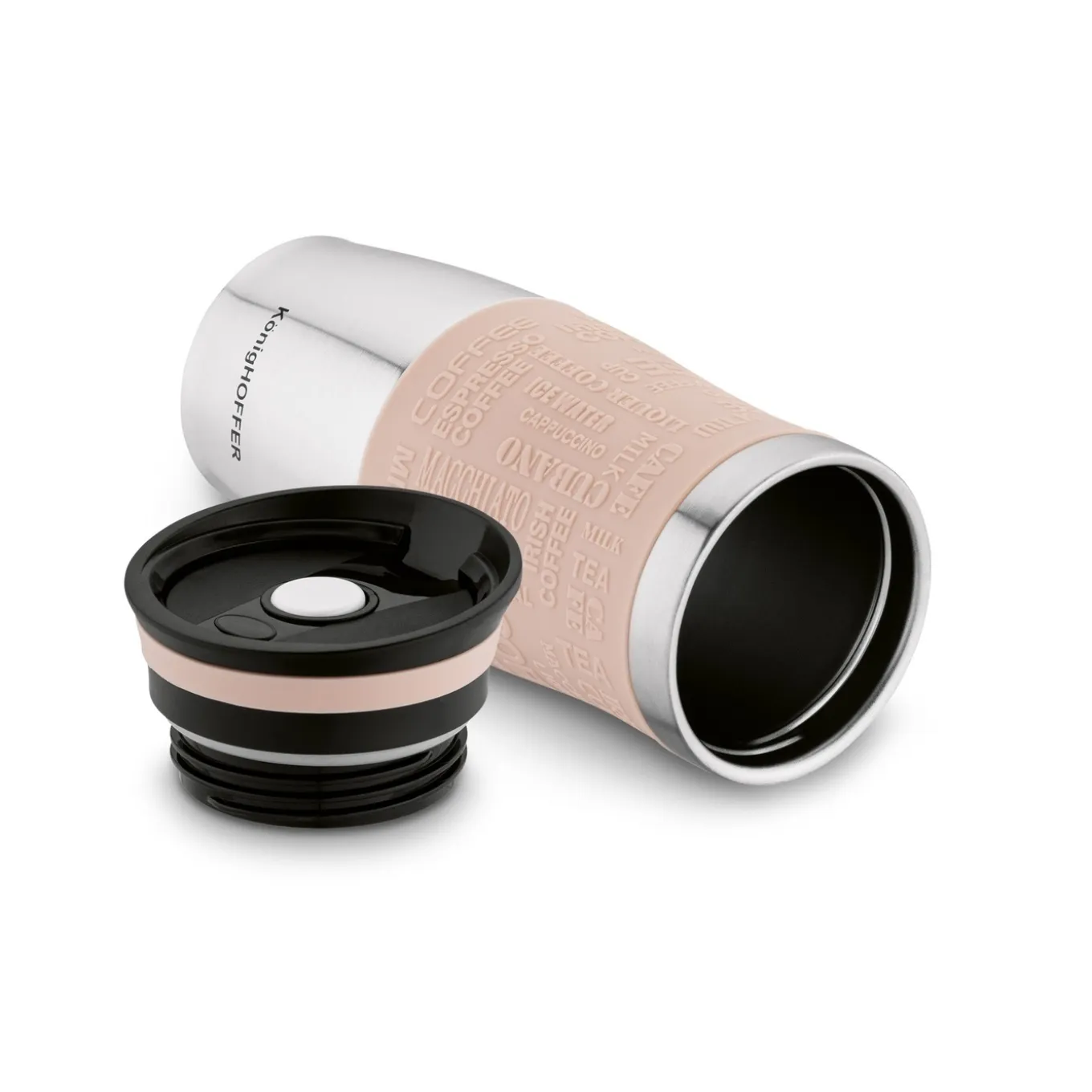 Kubek termiczny Konighoffer Loara 400 ml cappuccino
