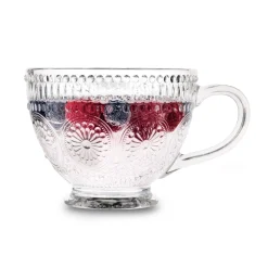 Kubki szklane filiżanki Tadar Laura 400 ml 6 sztuk
