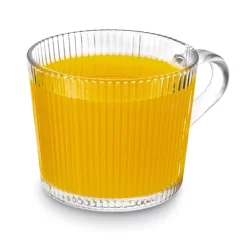 Kubki szklane Tadar Sue 400 ml 6 sztuk i 6 podkładek korkowych