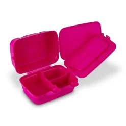 Lunch box z przegródkami widelcem i nożem dla dzieci Tuffex 12,5 x 17 x 9 cm mix kolorów