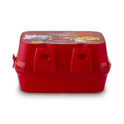 Lunch box z przegródkami widelcem i nożem dla dzieci Tuffex 12,5 x 17 x 9 cm mix kolorów