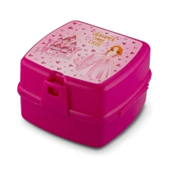 Lunch box z przegródkami widelcem i nożem dla dzieci Tuffex 14 x 15 x 9 cm mix kolorów