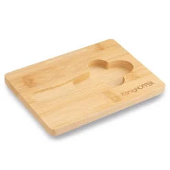 Maselniczka porcelanowa NBC z pokrywką i nożykiem Konighoffer 15,8 x 11 x 6 cm czarna