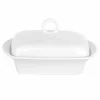 Maselniczka porcelanowa z pokrywką Lubiana 12,3 x 16,8 x 8,8 cm