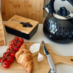 Nóż śniadaniowy do kanapek i smarowania Konighoffer Stark szary