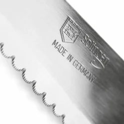 Nóż śniadaniowy do kanapek i smarowania MS Tworzywa Solingen 9 cm czarny