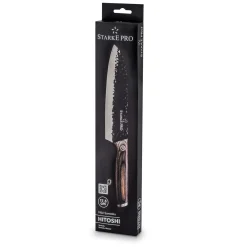 Nóż Santoku z twardej stali Starke Pro Hitoshi 17,5 cm