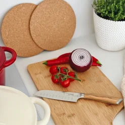 Nóż Santoku z twardej stali Starke Pro Keiko Yoko 12,5 cm