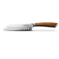 Nóż Santoku z twardej stali Starke Pro Keiko Yoko 12,5 cm