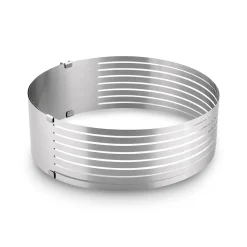 Obręcz do cięcia biszkoptu regulowana Tadar 24-26 cm