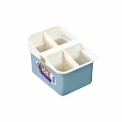 Ociekacz na sztućce 4-komorowy Great Plastic mix kolorów
