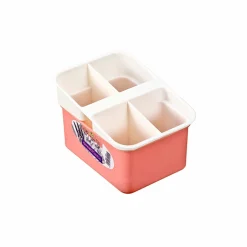 Ociekacz na sztućce 4-komorowy Great Plastic mix kolorów