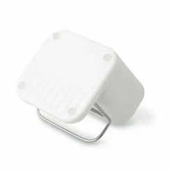 Ociekacz na sztućce z podstawką Tadar Clean 13,5 x 12 x 10,8 cm biały