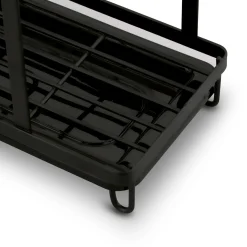 Organizer do zlewu druciany Tadar Trendy 23,5 x 13,5 x 15 cm czarny