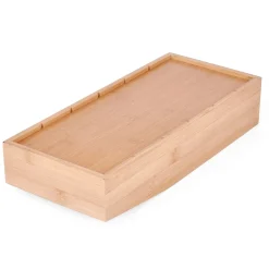 Organizer na przyprawy bambusowy Konighoffer 6 przegródek 15 x 35 x 7 cm