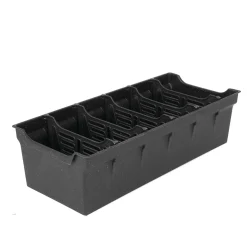 Organizer na przyprawy Primpol 30 x 13,4 x 8 cm czarny