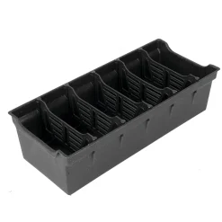 Organizer na przyprawy Primpol 30 x 13,4 x 8 cm czarny