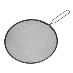 Osłona przed pryskaniem tłuszczu z funkcją sitka Tadar 25 cm czarna