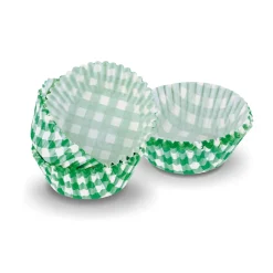 Papierowe papilotki do muffinek Tadar Zielone 60 sztuk mix wzorów
