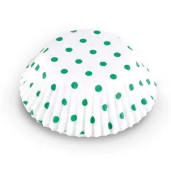 Papierowe papilotki do muffinek Tadar Zielone 60 sztuk mix wzorów