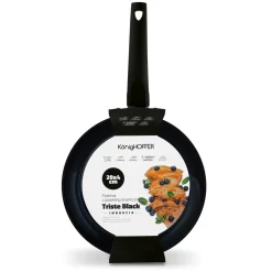 Patelnia ceramiczna indukcyjna Konighoffer Triste Black 20 cm