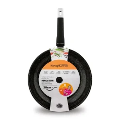 Patelnia ceramiczna marmurkowa Konighoffer Kingstone 28 cm