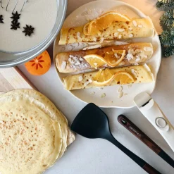 Patelnia do naleśników indukcyjna Starke Pro Compacti Cream 26 cm bez uchwytu