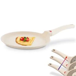 Patelnia do naleśników indukcyjna Konighoffer Creamy Marble 28 cm