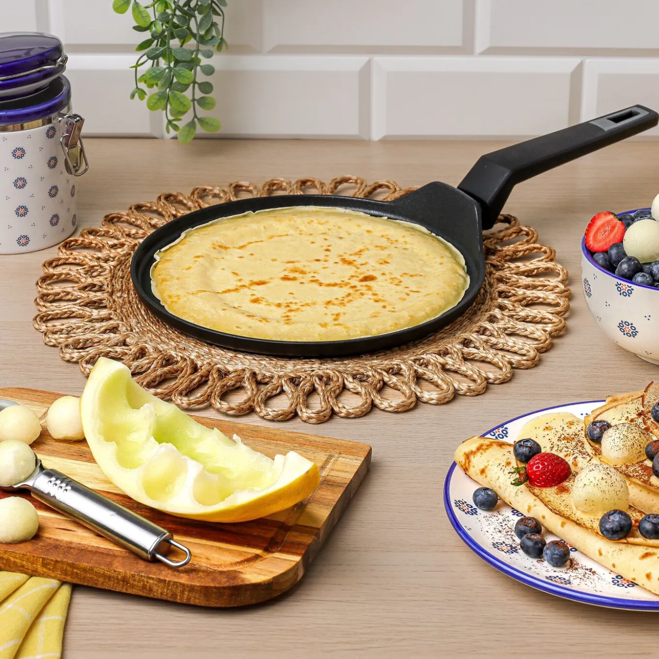 Patelnia do naleśników na indukcję Starke Pro 25 cm