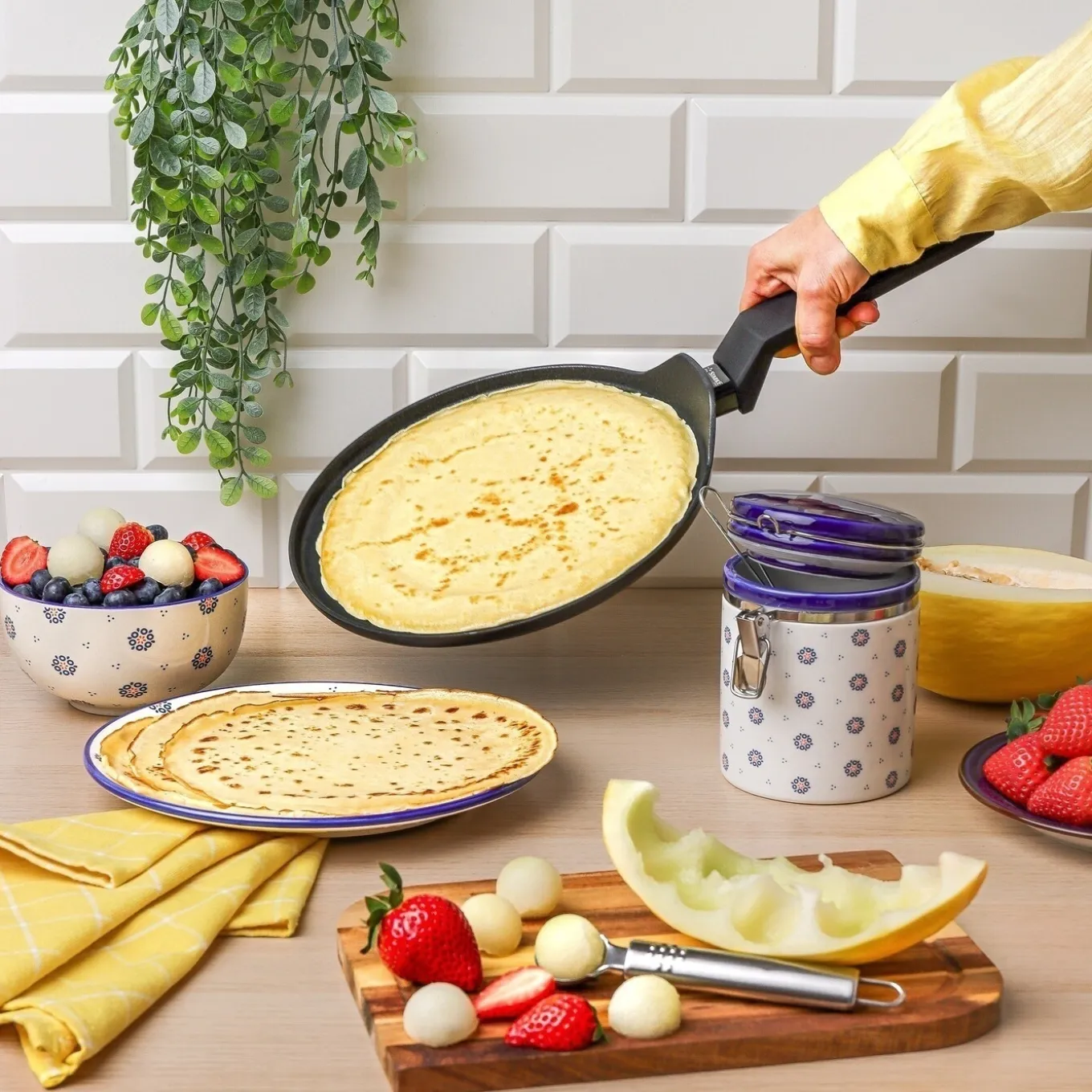 Patelnia do naleśników na indukcję Starke Pro 25 cm