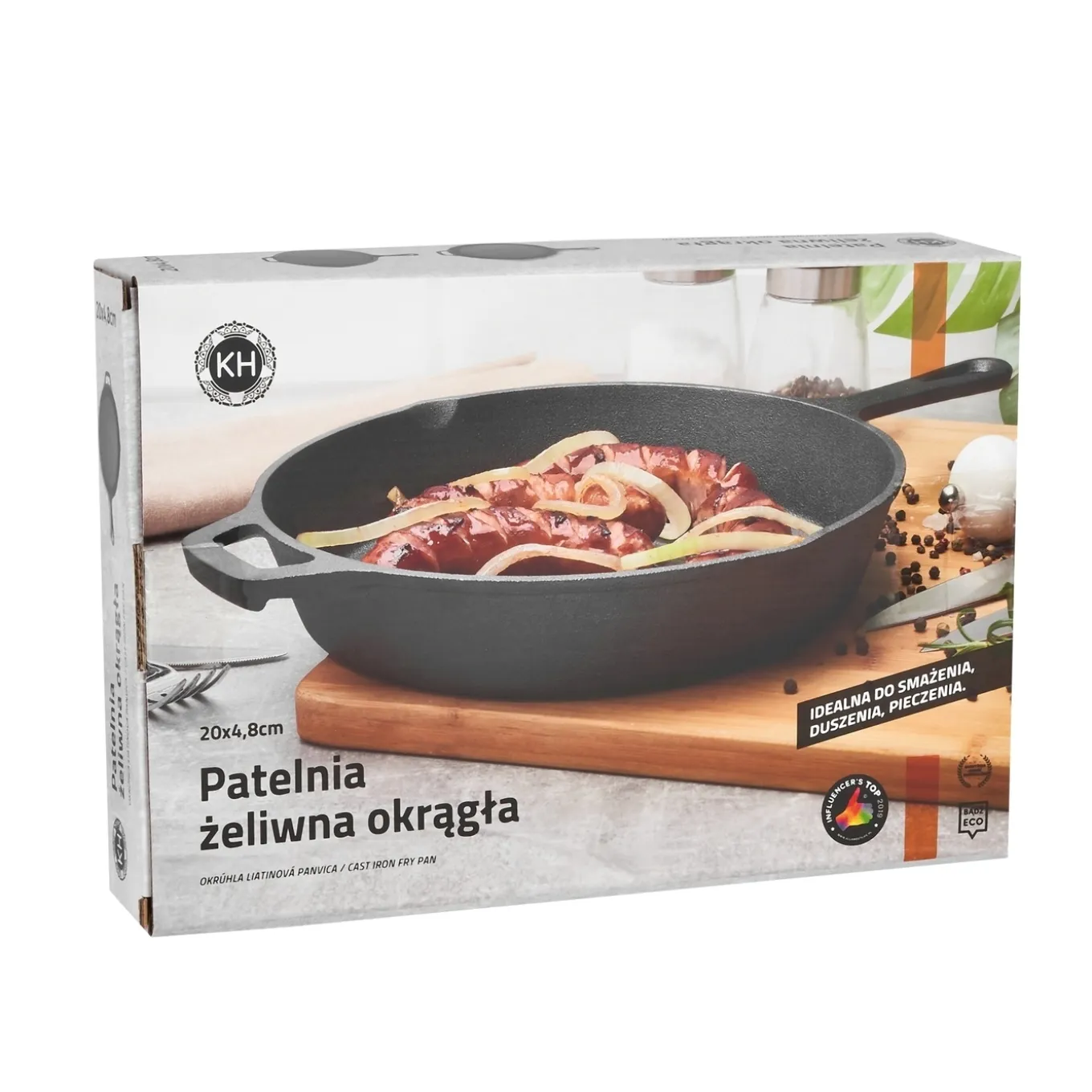 Patelnia żeliwna Konighoffer 20 cm