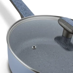 Patelnia głęboka na indukcję non stick z pokrywką Starke Pro Double 28 cm