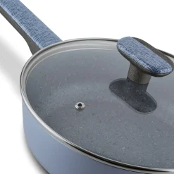 Patelnia głęboka na indukcję non stick z pokrywką Starke Pro Double 24 cm
