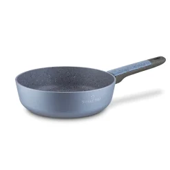 Patelnia głęboka na indukcję non stick z pokrywką Starke Pro Double 24 cm